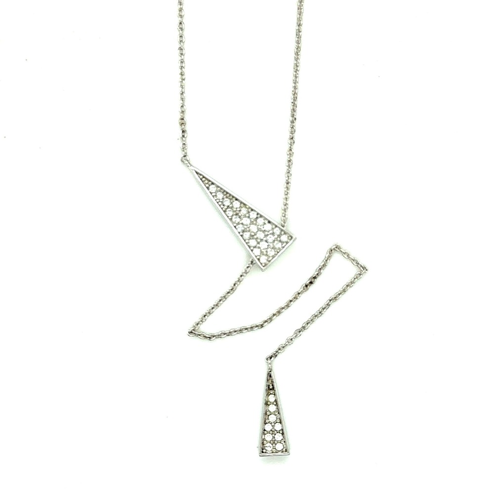 Touchstone Crystal Swarovski Point of‎ View Necklace
